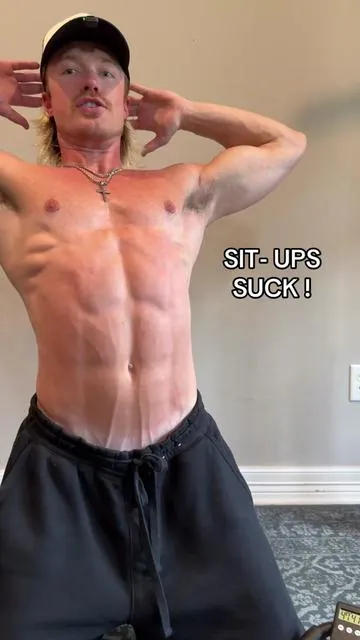 Ab Roller is way more effective than sit-ups! #abroller #workout #absworkout #abs #fitness 