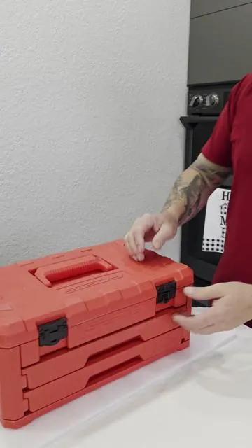 Caja de herramientas supee práctica con todo lonque tiene muy útil #herramientas #trabajo #mecanica #mecanico #carro 