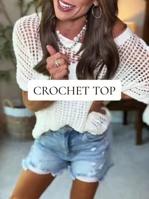 #crochettop #shirt #womensfashion #SummerVibes #dealsforyoudays 