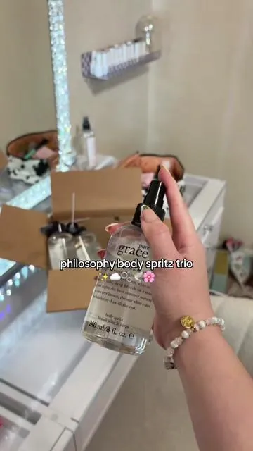 you get amazing grace, pure grace, and baby grace ✨😮‍💨 I just found out philosophy made body spritz!!🥲 #philosophy #amazinggrace #bodycare #bodyspray #philosophybodyspray @QVC, Inc 