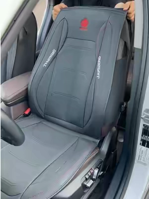 Leather Car Seat Covers Breathable black  Leather: No Sweaty Back on Long Drives!   #CarSeatCovers #AutoAccessories#summervibes #UniversalCarSeatCovers#fathersdaygift  