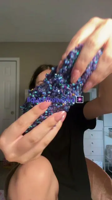 i love this slime so much! #peachybbies #peachybbiesslime #relatable #asmr #crunchyslime 