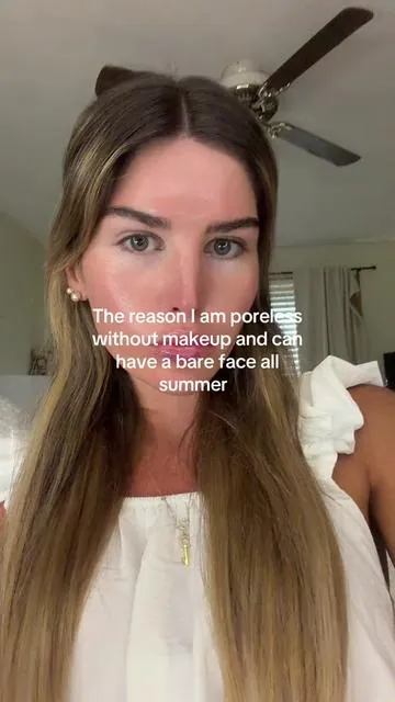 Im not even kidding it looks like I have primer on 24/7 #creatorsearchinsights #beautytips #beautyhacks #acne #nomakeupmakeup 