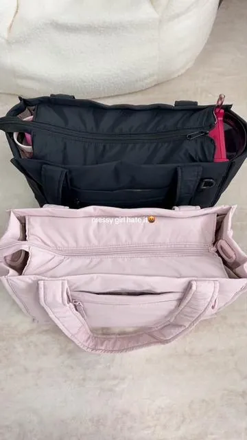 Time to turn daily chaos into organized, puffy perfection😊#bagsmart #totebag #summerwins #dealsforyoudays #everydaybag 