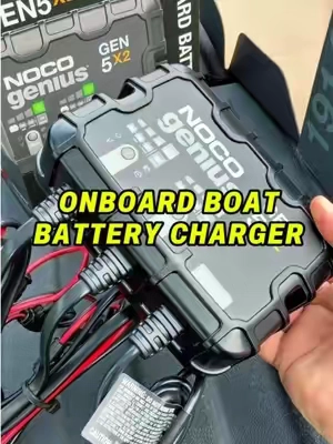 Don’t risk getting stranded on the water. Keep your batteries in top condition with the GENIUS 5x2. #boat #battery #charger #nocosuperbrandday 