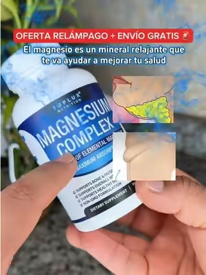 El magnesio te va ayudar a mejorar todos esos problemas con los que vienes luchando hace tiempo.  #magnesium #magnesiumcomplex #dealsforyoudays #tiktokshopholidayhaul #tiktokshopcreatorpicks  @Toplux Nutrition 