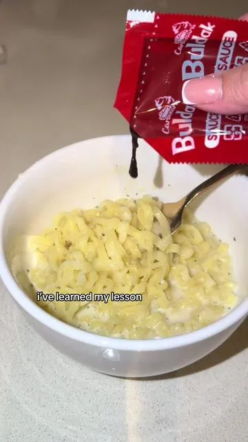 i love spicy but this is next level #dealsforyoudays #summerwins #buldakramen #buldakcarbonara #spicy 