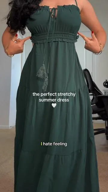 Sooo flattering and comfy #summervibes #dealsforyoudays #summerdress @Wenrine shop 