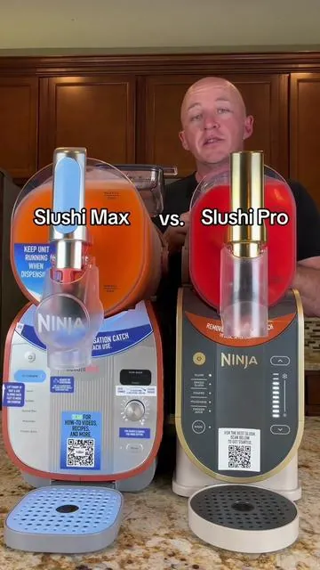 What’s the difference in the Ninja Slushi professional and the Ninja Slushi Max? #ninjakitchen #ninjaslushi #ninjaslushimax #slushymaker #dealsforyoudays 