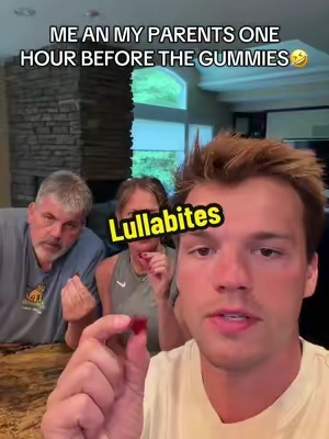 Who’s out first? #lullabites #lullabitesnaturalsleepgummies 