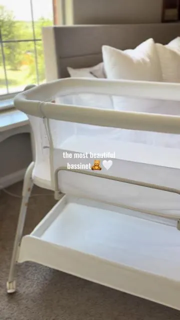 my dream bassinet!🥹  #babybassinet #bassinet  #pregnancy #pregnantmom  #babyboy 
