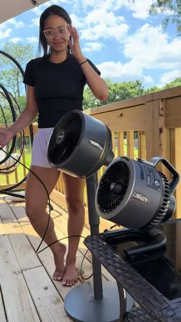This is the ultimate cooling fan #sharkflexbreeze #shark #coolingfan #dealsforyoudays #summerwins 