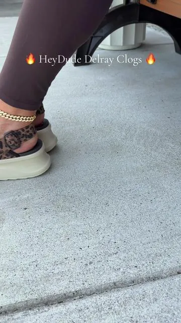 Don’t miss out on this restock! #heydude #leopardprint #platformshoes #heydudeshoes @HeyDude 