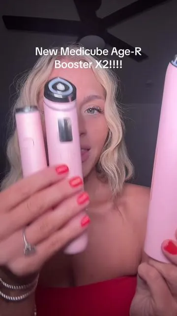 New and bigger and better- @medicube global Age-R Booster Pro X2!!! #medicube #skincaredevice #boosterprox2 #medicubedevice #dealsforyoudays 