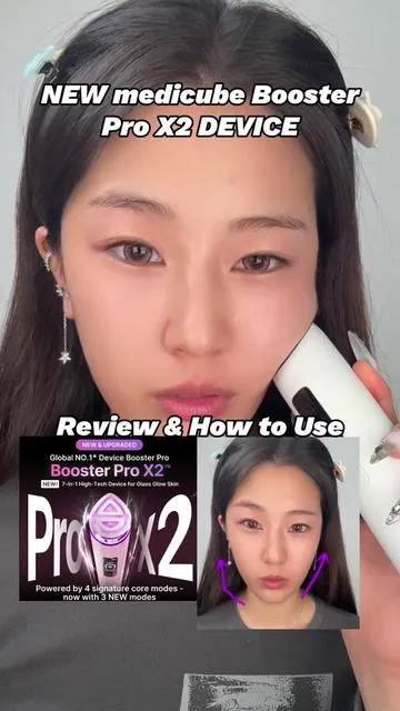 new medicube booster x2 just dropped TODAY!!!! @medicube global @medicube US Store #medicube #medicubeskincare #boosterprox2 #kbeauty #dealsforyoudays 