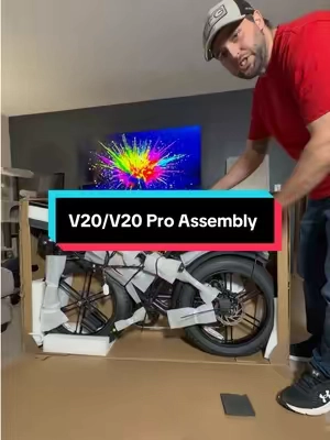 Tamobyke V20/V20Pro assembly. #ebike #electricbike #bikes #dealsforyoudays #tiktokshopcreatorpicks 