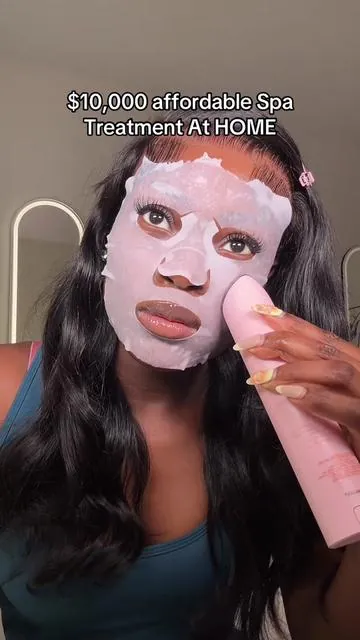 Affordable spa treatment at home🥰 #skincaredevice #boosterprox2 #DealsForYouDays #facecontour #medicube @medicube US Store 
