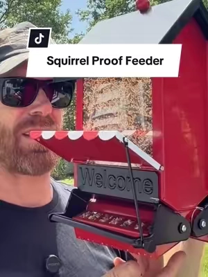 Squirrel proof bird feeder #wildpark #birdfeeder #squirrelproofbirdfeeder #birdwatching #dealsforyoudays 