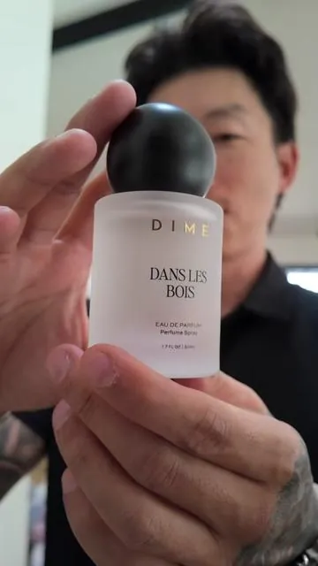 You want a fragrance with that 540 DNA but don’t want to pay that crazy price tag then you need to check Dan Les Bois from Dime Beauty. #baccaratrouge540 #fragrances #menscologne #colognetiktok 