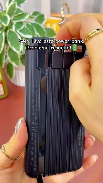 Solo lleva este power bank. ¡Problema resuelto! #powerbank #portablecharger   #tiktokshopdealsforyoudays 