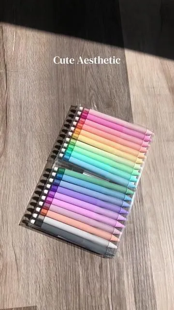 Cute Aesthetic Erasble Gel Pens 💘🖊️✨ #erasablegelpens #gelpens #aesthetic #schoolsupplies #fyppppppppp 