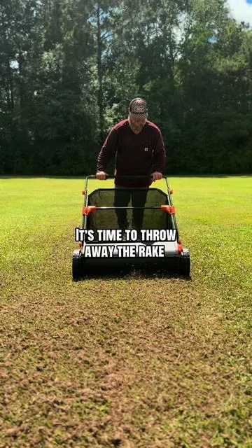 🍂 The yard cleanup hack I wish I would’ve bought years ago. No gas. No cords. No rake. Just push and go. #dadgiftideas #yardhack #summerdays #dealsforyoudays 