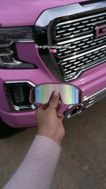 Para las rutas 🎀🙈 #lentes #dealsforyoudays #glasses #runningglasses #visorglasses