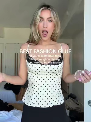 Obsessed with this fashion glue 