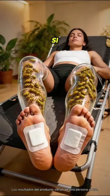 🦶Estos parches detox son mi secreto para dormir mejor y levantarme con energía#detoxfootpatch#SummerWins #fyp #viral #tiktokdealsforyoudays 