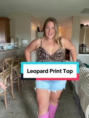 @Cider is size inclusive ranging from XS-4XL no one does a summer top better #outfitinspo #plussizefashion #plussizetop #leopardprint @ciderusa 