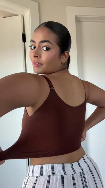 Front closure seamless push-up bra top 💕 @SHAPELLX 
