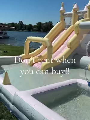 Don’t feel guilty chilling at home relaxing! The kids are going to have so much fun with this! You only get 18 summers with them, make it count! #bouncehouse #inflatable #waterslide 