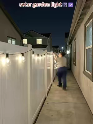 Solar garden light #light #garden #solar #tiktokshop #decor 