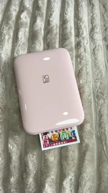 #portablephotoprinter #miniprinter #travelprinter #photolover #anime omgggg🥹💗✨ 
