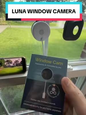 Every home needs this camera #lunaai #windowcamera #security #homesecurity 