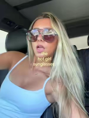 omg these sunglasses are THE IT GIRL sunglasses of the summer🙂‍↕️⭐️ sooo good!! #Summer #fitinspo #sunglasses #hotgirl #dealsforyoudays 