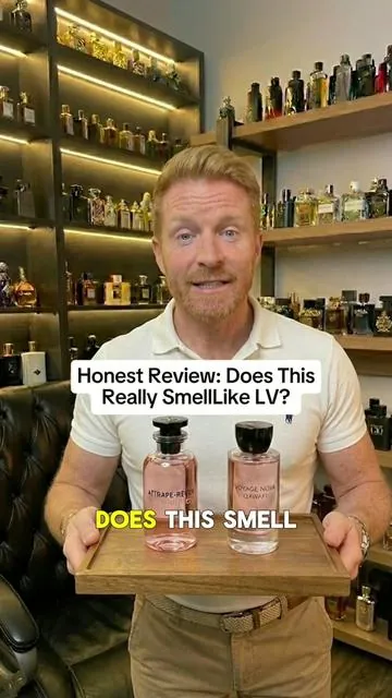 Does it really smell like LV? #womenover30 #perfumeforwomen #perfumetiktok #qawafi #attrapereves 