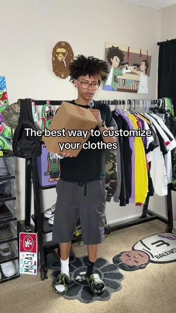 The best way to customize your clothes🙏🏾 cordless rotary cutter might be an essential bro, this thing is so tuff #lilsxi #fyp #viral #clothes #swag 