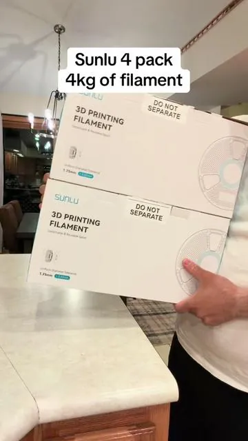 Sunlu 4 pack filament #sunlu #filament #3dprinting #dealsforyoudays #3dprinter @SUNLU STORE 