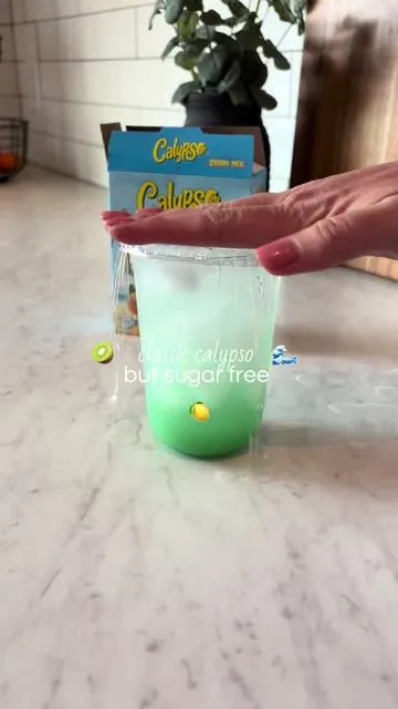 Calypso lemonade but make it zero sugar and affordable!  @Singles To Go #summerhydration #summervibes #dealsforyoudays #calypsolemonade #sugarfreedrink 