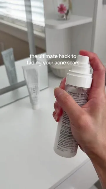 The best combo 🤍 Super lightweight, non oily or greasy and works wonders for fading acne scars #dralthea345cream #345mist #acnescars #acneproneskin #skinbarrierrepair 