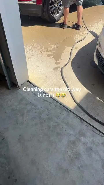 I used to avoid washing my car because dragging out all the supplies felt like a whole workout 😭🚗💦 This car wash foamer attaches right to your garden hose and comes with different spray settings, making it so much easier to rinse, foam, and clean your car without a pressure washer. It turns a basic car wash into something that actually feels satisfying. If your vehicle is covered in pollen, bugs, dust, or road grime, this makes the job way less annoying. #carwash #carcare #cardetailing #cartok #DealsForYouDays 