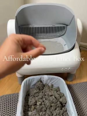 An automatic litter box that’s actually AFFORDABLE and means you never have to scoop poop again 🙌 No more smell hitting you the second you walk by No more “I’ll do it later” (and then it’s worse 😅) It cleans itself after every use so your home stays fresh without the daily chore If you hate dealing with litter box smell but don’t want to spend a fortune… this is it ✨ #catmusthaves#SummerVibes#dealsforyoudays#Catlitter#litterbox