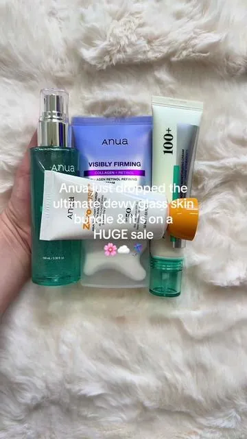 the price PER item is insanely LOW 🩵🫧🍃 #anua #serum #tiktokshopcreatorpicks  #summerwins #dealsforyoudays @Anua Store US @anua_global  Disclaimer: Final price, shipping costs, coupons, and discounts may vary and are subject to change at any time. Always check the TikTok Shop listing for the latest details. Results may vary. Video posted on 6/17/26. 