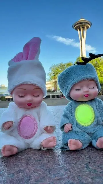Paquete de 6 mini muñequitas bebes en pijama, llevate las 6 por el mismo precio. #muñequitas #jugetes #regalo #minimuñequitas #dealsforyoudays 