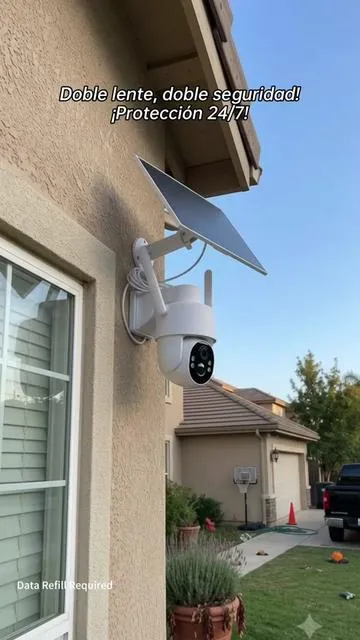 Tu granja tiene zonas muertas donde el WiFi nunca llega. El 4G funciona en todas partes. El solar alimenta en todas partes. Esta cámara está hecha para tu granja.#tiktokmademebuyit#securitycamera#trailcam#SummerWins#DealsForYouDays c 