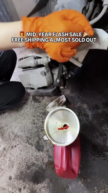 Stop begging for help to bleed your brakes. Why didn't they invent this 20 years ago? Your dad's garage needs this upgrade ASAP. The $0 secret to solo brake maintenance. Car Brake Bleeder Hose Kit with One Way Check Valve,Durable Brake Fluid Bleeder Hoses Replacement,Universal Brake Bleeder Tool Car Accessories for Car Motorbike Bike (1 Set) #mechanichack #tooltok #DealsforYouDays #carhacks #DIYHacks 
