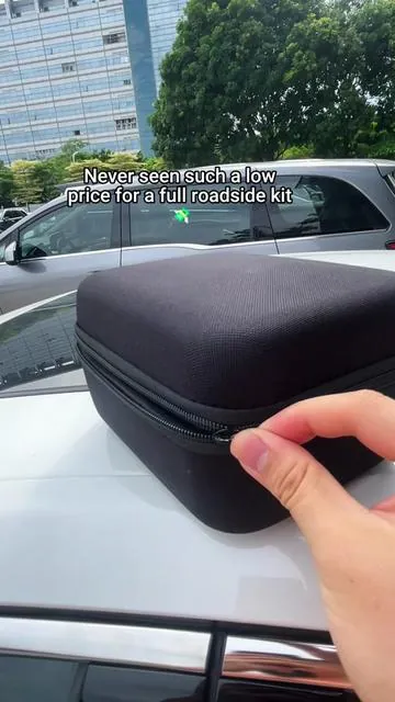 Dead battery + flat tire? One gadget fixes both 😎  #paslda #top1 #trending #TireInflator #roadtripgear 