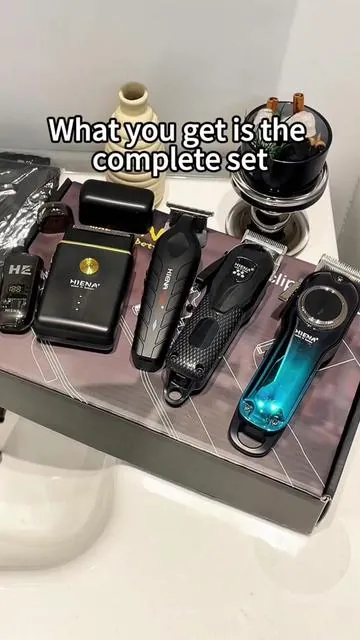 Men's Professional Hair Clipper Set  #haircut #dealsforyoudays #trimmer #tiktokshop #men 