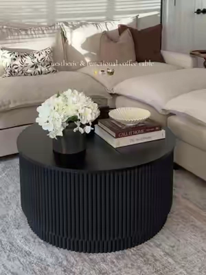 hidden storage = instant yes 🤌🤎#coffetable #coffetabledecor #functionalfurniture #storagehacks #dealsforyoudays 